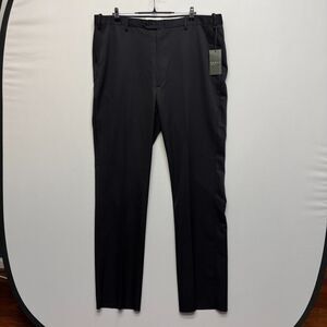 NWT Berle Men Flat Front Dress Pants Size 42 Unhemmed Polyester C099 -2